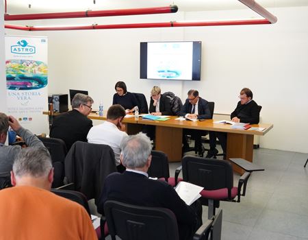 Una foto dell'assemblea durante la lettura del discorso della presidente