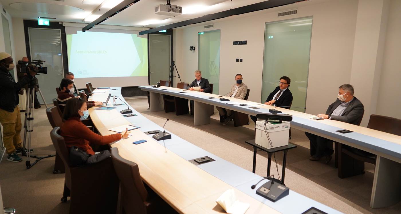 La conferenza stampa su